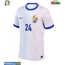 Frankreich Ibrahima Konate #24 Auswärtstrikot EM 2024 Kurzarm